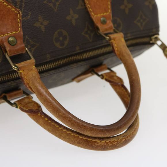 LOUIS VUITTON Monogram Speedy 30 Hand Bag M41526 LV Auth ds510 - Picture 6 of 10